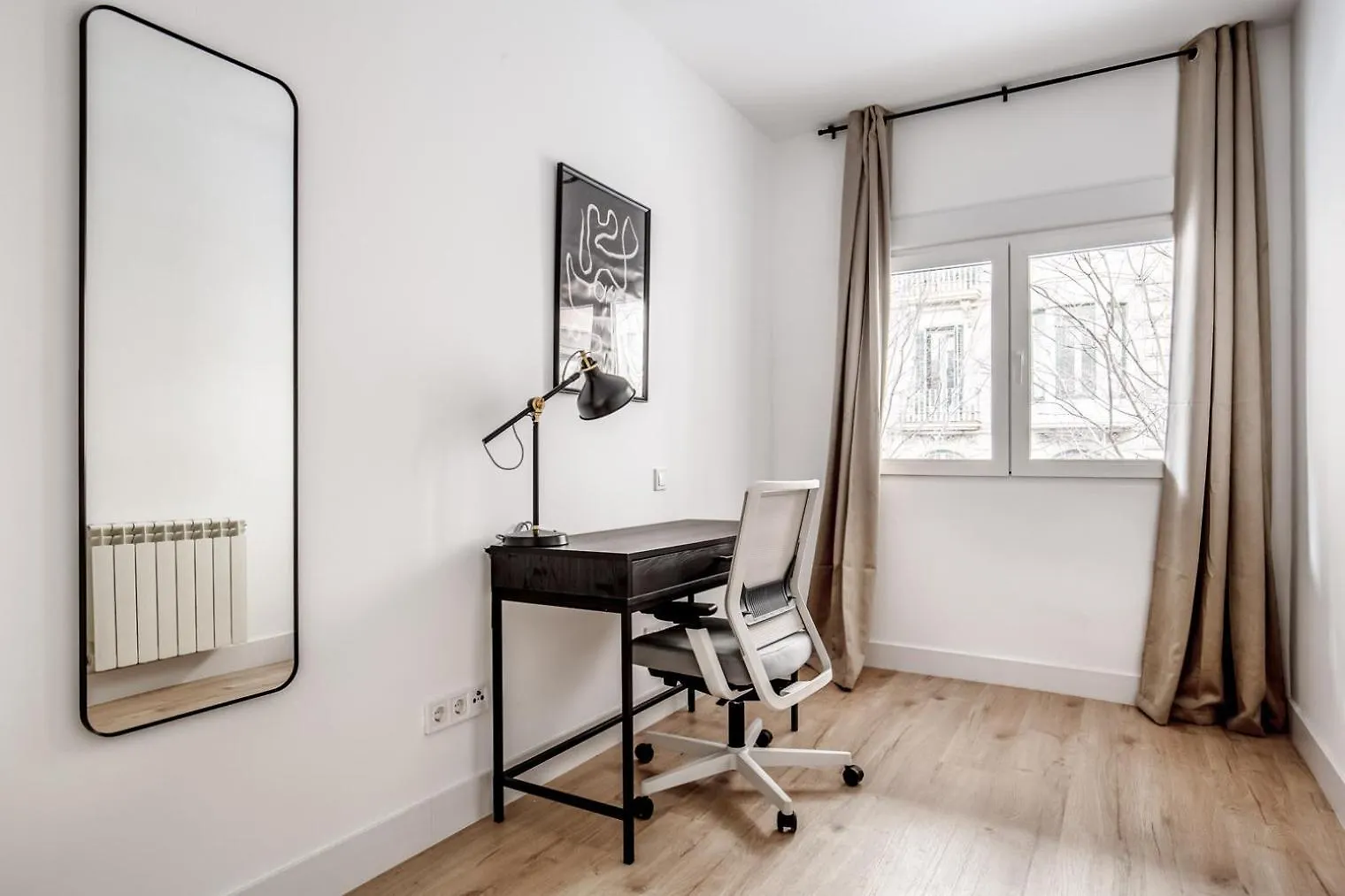 巴塞罗那Blueground La Dreta De Leixample Furnished Bcn-75公寓 公寓