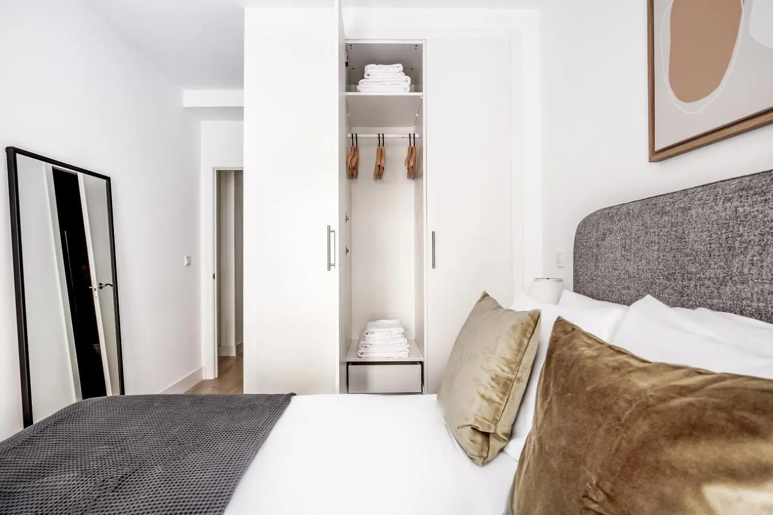 巴塞罗那Blueground La Dreta De Leixample Furnished Bcn-75公寓 0*, 巴塞罗那